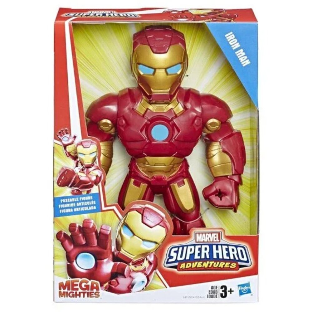 Marvel Avengers Iron Man Action Figure, 9.5-inch Scale Action Figure Toy, NEW